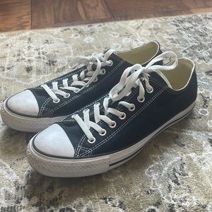 Converse Low Top Black size 10